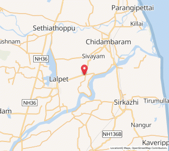 Map of Komarakshi, Tamil Nadu