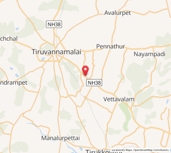 Map of Konalur, Tamil Nadu
