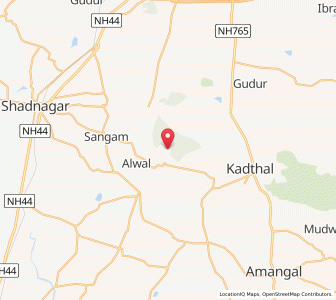 Map of Konapalli, Andhra Pradesh