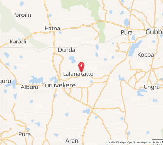 Map of Kondajji, Karnataka