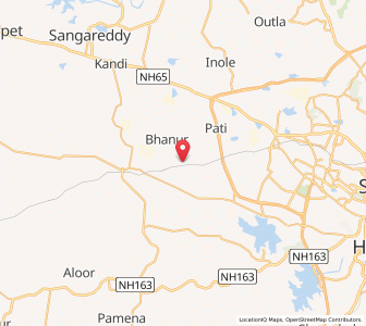 Map of Kondakal, Andhra Pradesh
