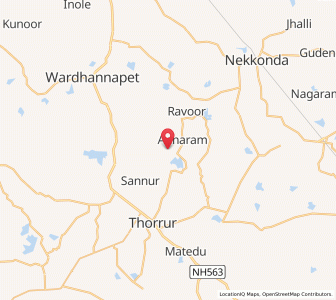 Map of Kondapur, Andhra Pradesh