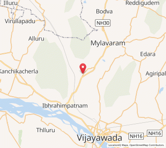 Map of Konduru, Andhra Pradesh