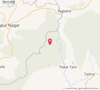 Map of Konrra, Chhattisgarh