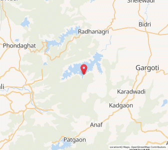 Map of Konvali, Maharashtra
