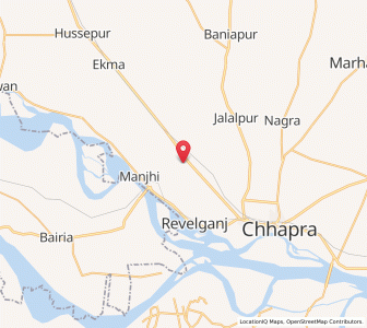 Map of Kopa, Bihar
