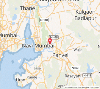 Map of Koparpada, Maharashtra