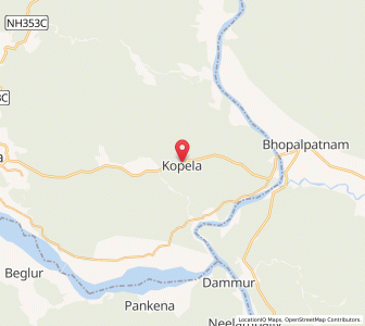 Map of Kopela, Maharashtra
