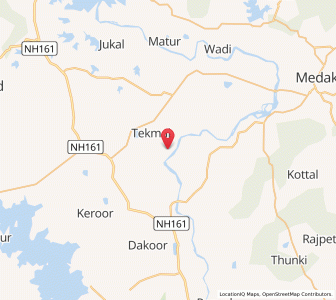 Map of Korampalli, Andhra Pradesh