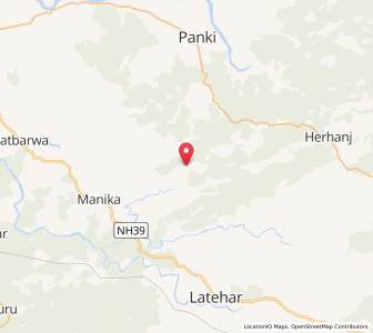 Map of Korid, Jharkhand