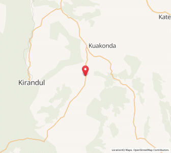 Map of Koriras, Chhattisgarh