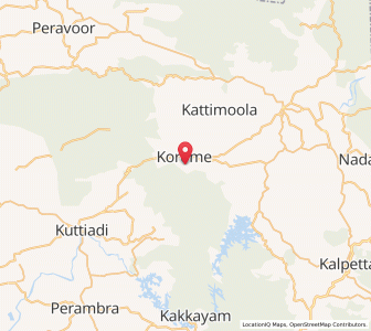 Map of Koroth, Kerala