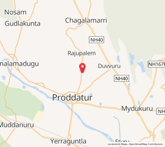 Map of Korrapadu, Andhra Pradesh