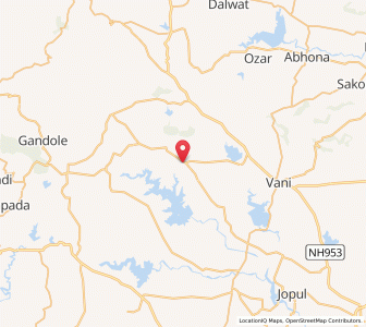Map of Kosemba, Maharashtra