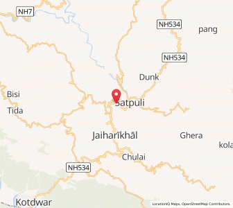 Map of Kotal, Uttarakhand