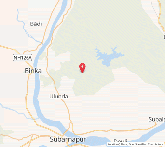 Map of Kotasamalai, Odisha