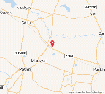 Map of Kothala, Maharashtra
