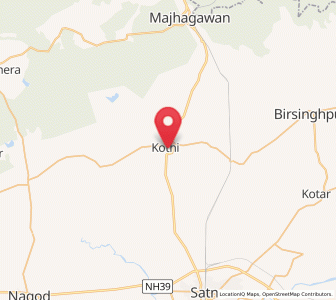 Map of Kothi, Himachal Pradesh