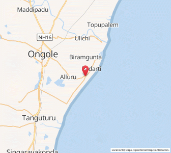 Map of Kottapatnam, Andhra Pradesh