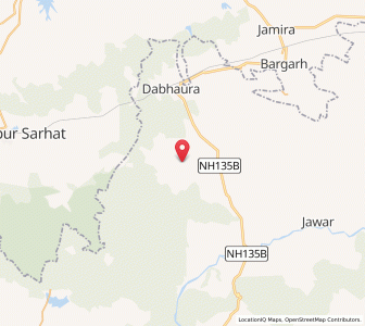Map of Kotwa, Bihar