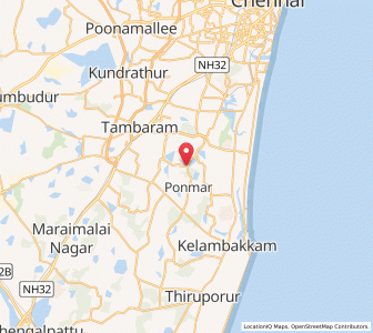 Map of Kovilancheri, Tamil Nadu