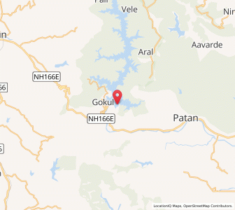 Map of Koynanagar, Maharashtra