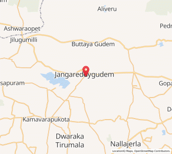 Map of Koyyalagudem, Andhra Pradesh