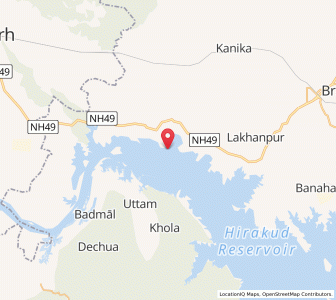 Map of Kudabaga, Chhattisgarh