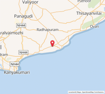 Map of Kudangulam, Tamil Nadu