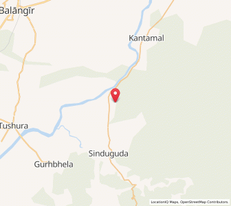 Map of Kudibali, Chhattisgarh