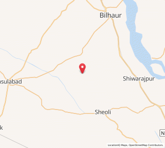 Map of Kuhawa, Uttar Pradesh
