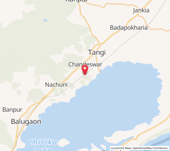 Map of Kuhurhi, Odisha