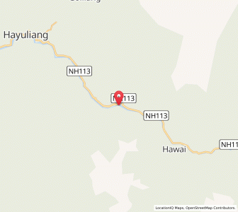 Map of Kuimbum, Arunachal Pradesh