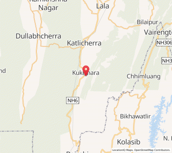 Map of Kukichara, Assam