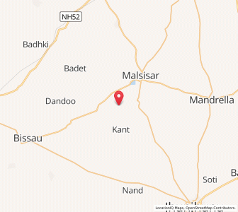 Map of Kularion Ka Bas, Rajasthan