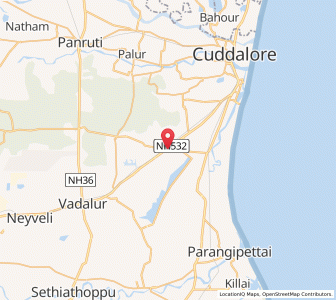 Map of Kullanchavadi, Tamil Nadu