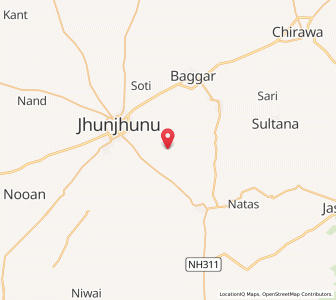 Map of Kulod Khurd, Rajasthan