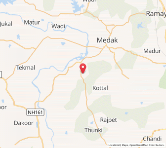 Map of Kulsaram, Andhra Pradesh