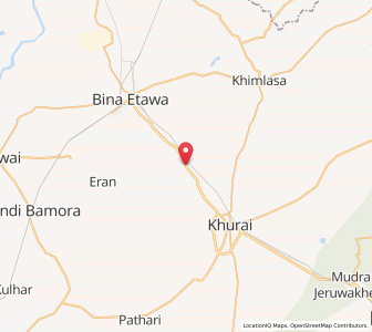 Map of Kulwai, Madhya Pradesh