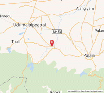 Map of Kumaralingam, Tamil Nadu