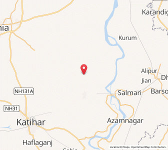 Map of Kumari, Bihar