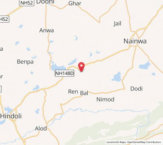 Map of Kumarla, Rajasthan