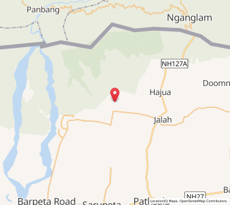 Map of Kumguri, Assam
