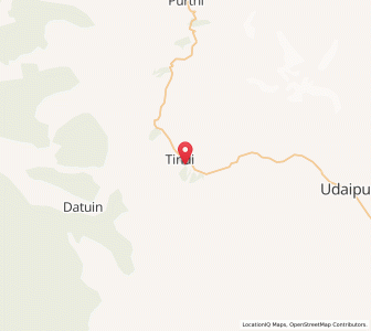 Map of Kund Bara, Himachal Pradesh