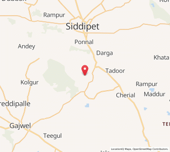 Map of Kundapak, Andhra Pradesh