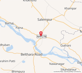 Map of Kundauli, Uttar Pradesh