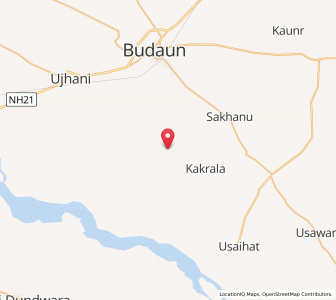Map of Kundeli Badullaganj, Uttar Pradesh