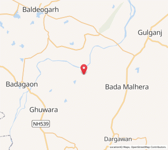 Map of Kundlaya, Madhya Pradesh
