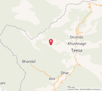 Map of Kundolu, Himachal Pradesh
