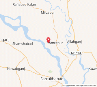Map of Kundra, Uttar Pradesh